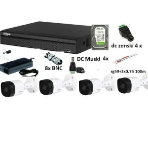 Dahua SET-01 * 4 kamere + DVR, FULL HD, 3TB - NAJPRODAVANIJI