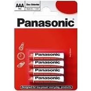 Panasonic baterije R03RZ/4BP - 4× AAA Zinc Carbon