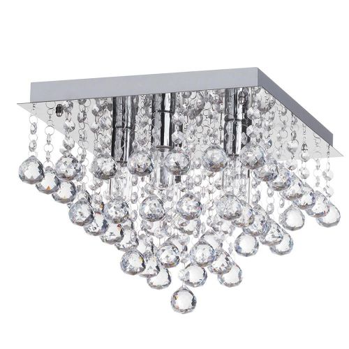 TOOLIGHT Kristalna stropna svjetiljak APP515-4C Cristal slika 4