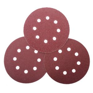 Brusni papir s rupama 125mm 5kom GR100  49143