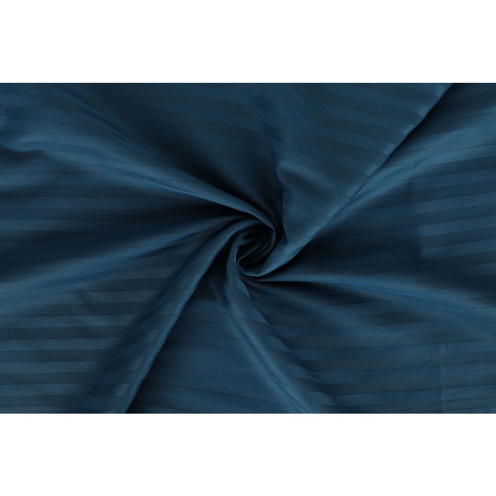 Stripe - Blue Blue Satin Single XXL Quilt Cover Set (DE) slika 6