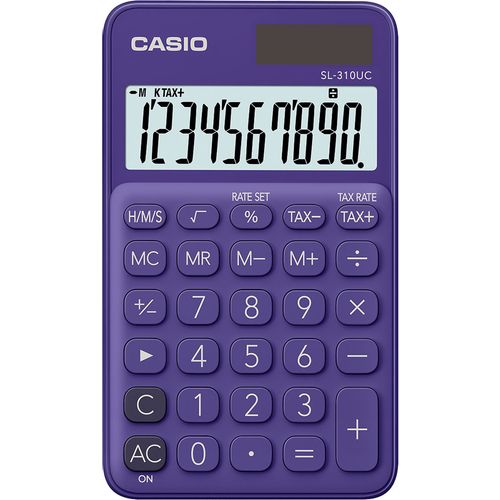 Kalkulator CASIO SL-310 UC-PL ljubičasti KARTON slika 1