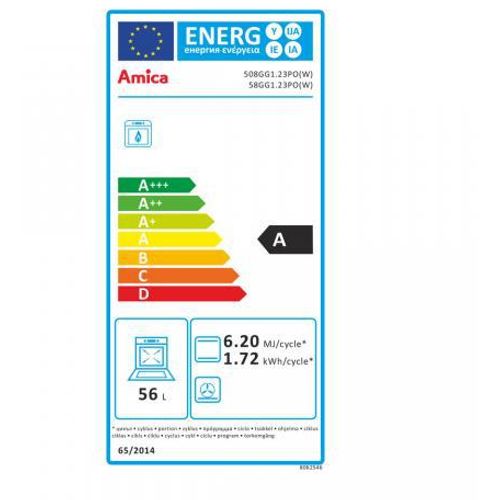 Amica plinski štednjak 508GG1.23PO W bijeli ( 55346 ) slika 4