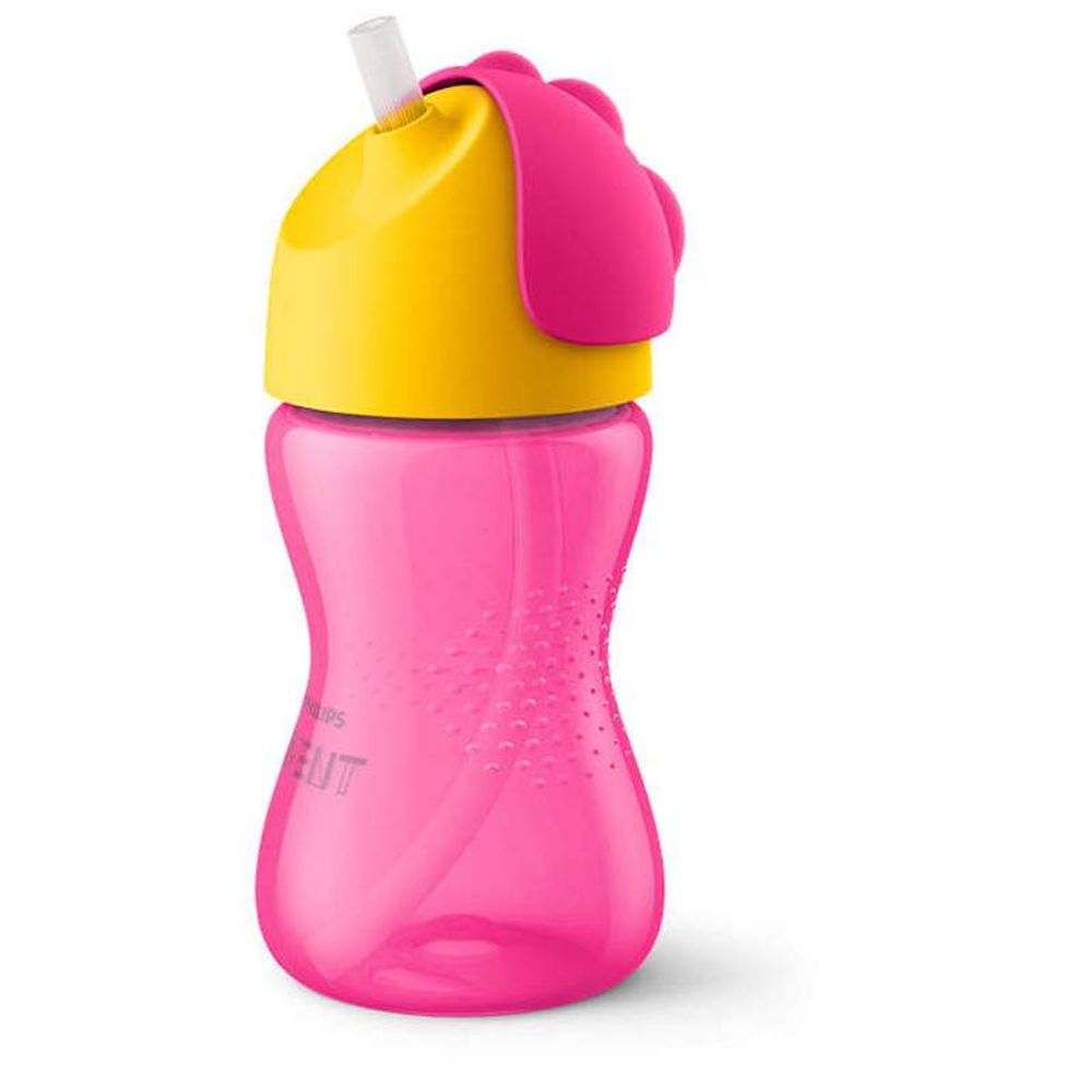 Philips Avent Magična čaša sa slamkom 300 ml/Roza slika 1