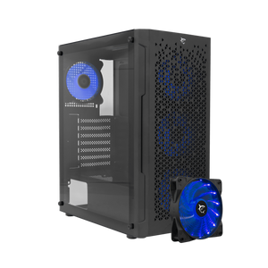 WS GCC 2302 BULLET Black + 4 FAN VECTOR