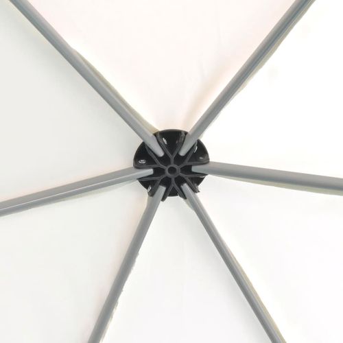 Heksagonalni Pop-Up Šator sa 6 Panela Krem Bijeli 3,6x3,1 m slika 80