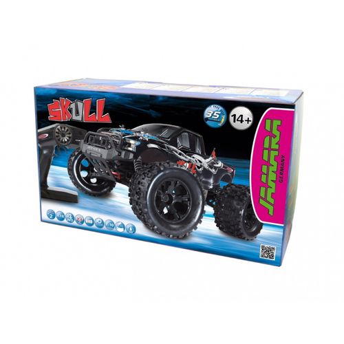 Jamara auto na daljinsko upravljanje Skull Monster Truck, 40x33x21cm, 1:10 slika 2