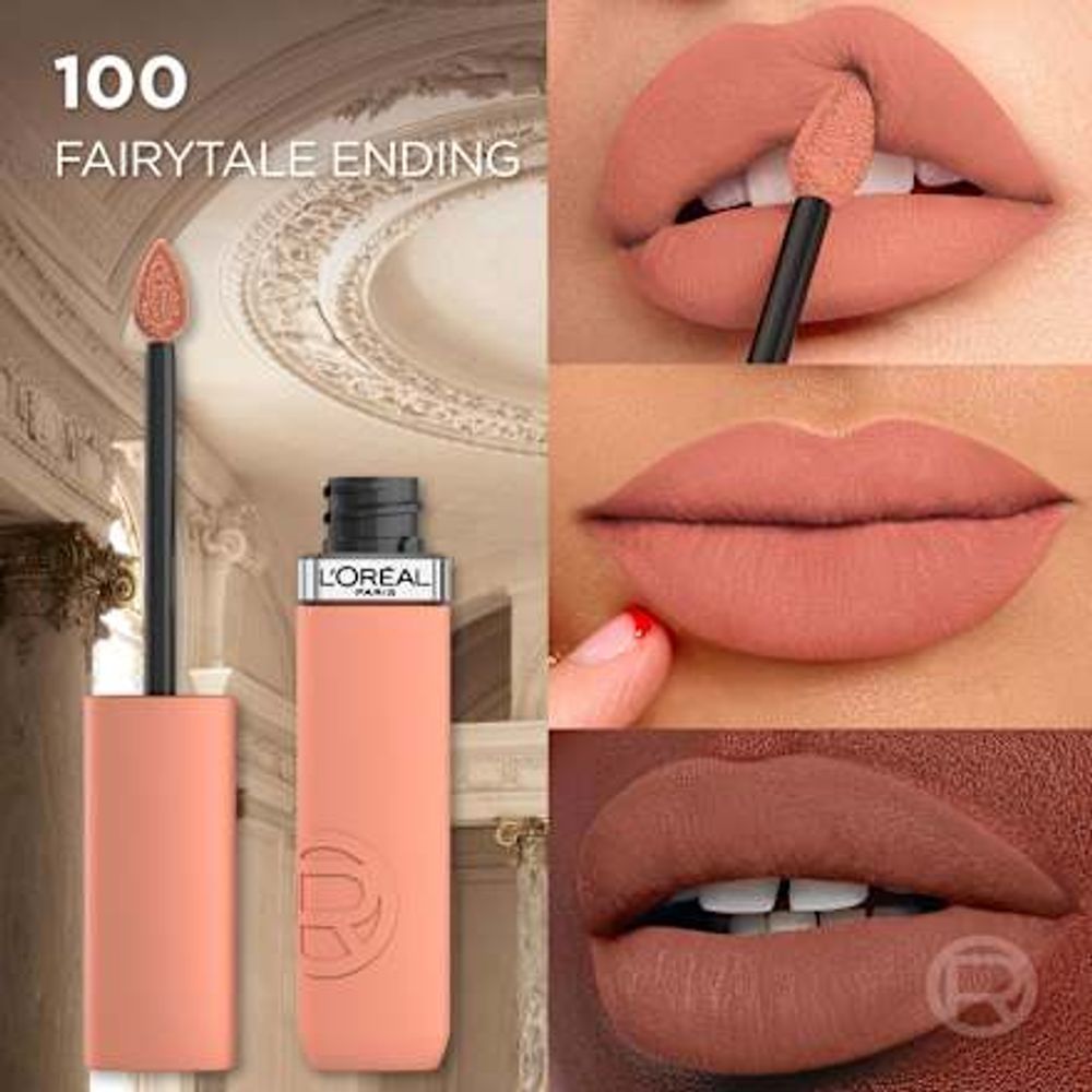 L'Oréal Paris Infaillible Matte Resistance ruž za usne 100 Fairytale Ending slika 3