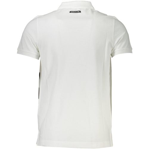 CAVALLI CLASS POLO SHORT SLEEVE MAN WHITE slika 2