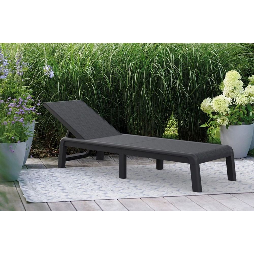 Keter vrtna ležaljka MALLORCA, siva, 58 x 187.50 x 29 cm slika 2