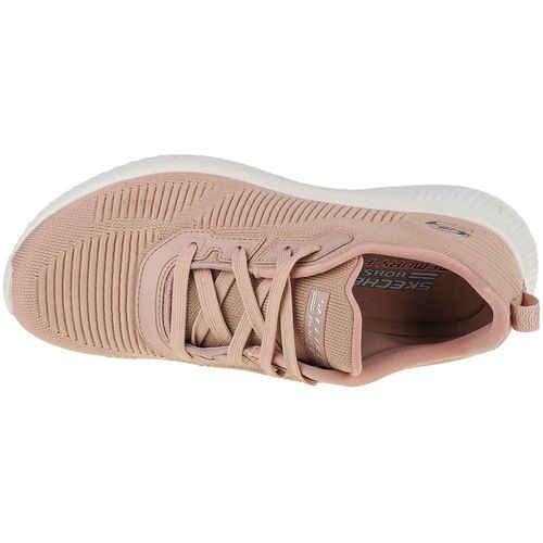 Skechers bobs squad-tough talk ženske tenisice 32504-nude slika 4