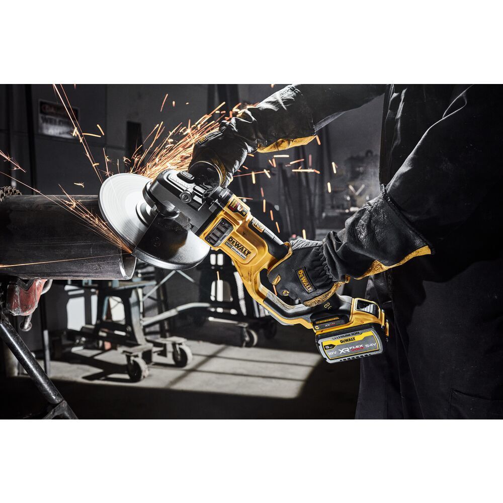 AKU KUTNI BRUSILNIK FV 54V 230MM BARE Dewalt DCG460N slika 2