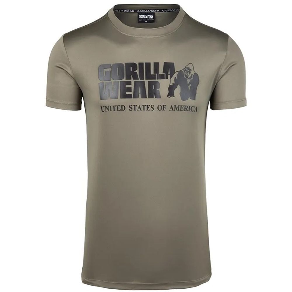 Gorilla Wear CLASSIC Majica za trening, Army Green slika 5