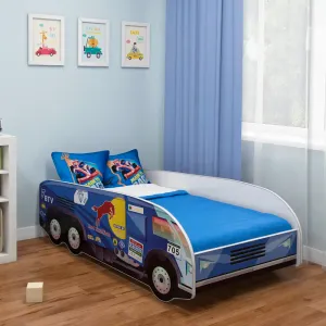 Dječji krevet ACMA TRUCK 160x80 cm 08-dakar plava