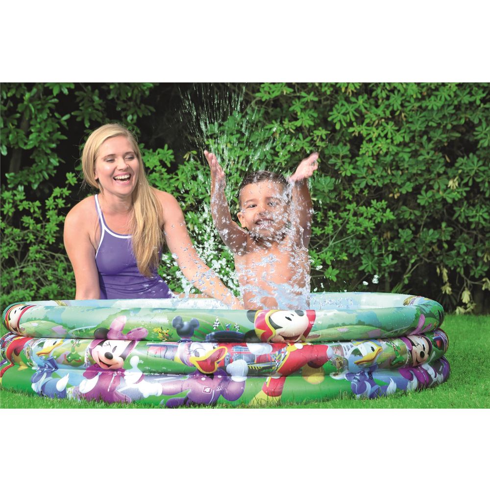 Bestway dječji bazen na napuhavanje Mickey 122 x 25 cm slika 3