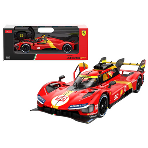 Licencirani auto na daljinsko upravljanje  Ferrari 499P 1:24 - crveni