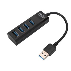 Asonic 4-portni USB 3.0 Hub, Tip A, plastično kućište N-UH3496