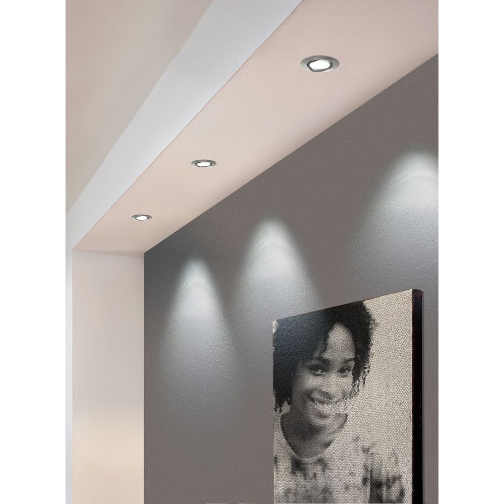 PINEDA Ugradbeno svjetlo - set 3XLED-rec.spot Ø84 krom slika 2