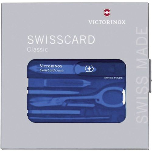 Victorinox SwissCard 0.7122.T2 komplet džepnog alata  Broj funkcija 10 safir  slika 3