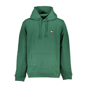 TOMMY HILFIGER MEN'S GREEN ZIPLESS SWEATSHIRT