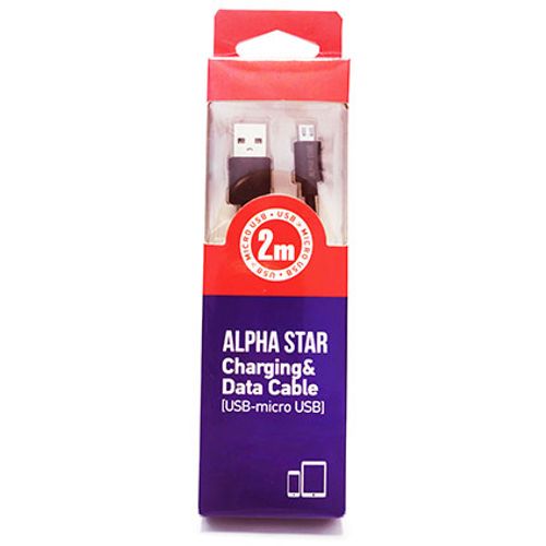 Alpha Star Kabl USB2.0 na Micro USB 2M,2A,brzi punjač slika 2