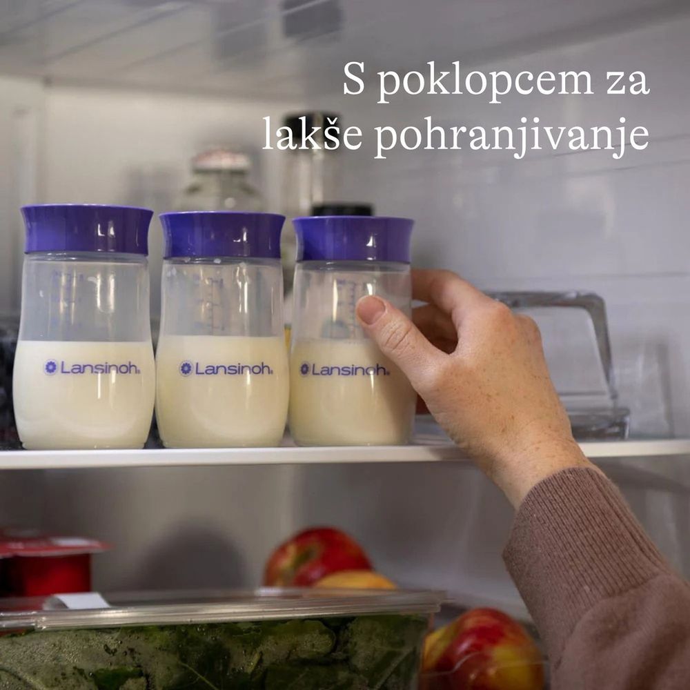 Lansinoh Flašica za bebe F 6m+ 330ml slika 6