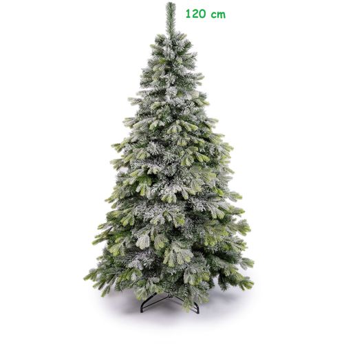 Umjetno božićno drvce - KANADSKA SMREKA snježna - 120cm slika 1