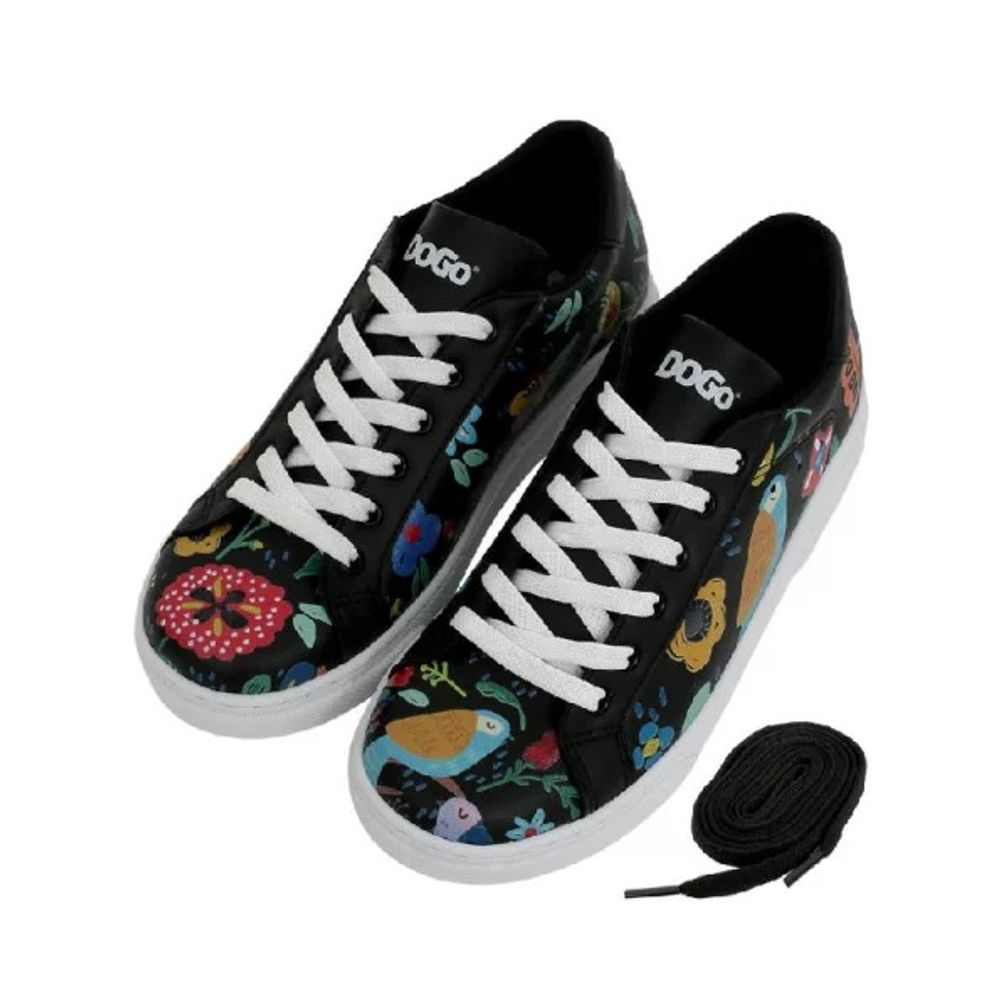DOGO Ženske patike Ace Sneakers Flowers and Birds slika 3