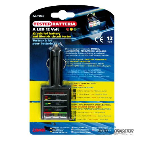 AKUMULATOR/ALTERNATOR TESTER LED slika 2