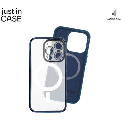2u1 Extra case MAG MIX PLUS paket PLAVI za iPhone 15 Pro slika 2