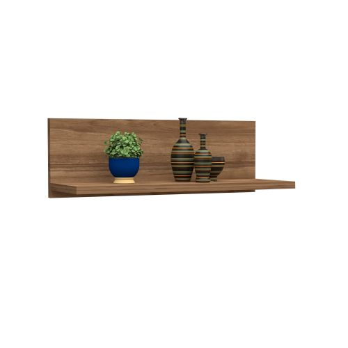 Fane - Walnut Walnut Wall Shelf slika 2