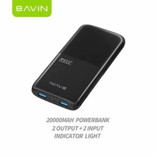 BAVIN Power Bank 20000mAh crna slika 3