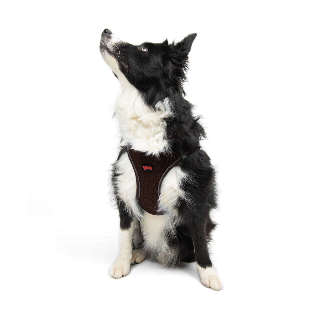 Dog harness Air-Mesh, colour: brown slika 5
