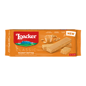 Loacker Peanut Butter vafli 175g