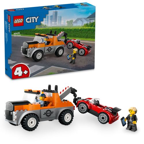 LEGO® CITY 60435 Vučno vozilo i popravak sportskog auta slika 3