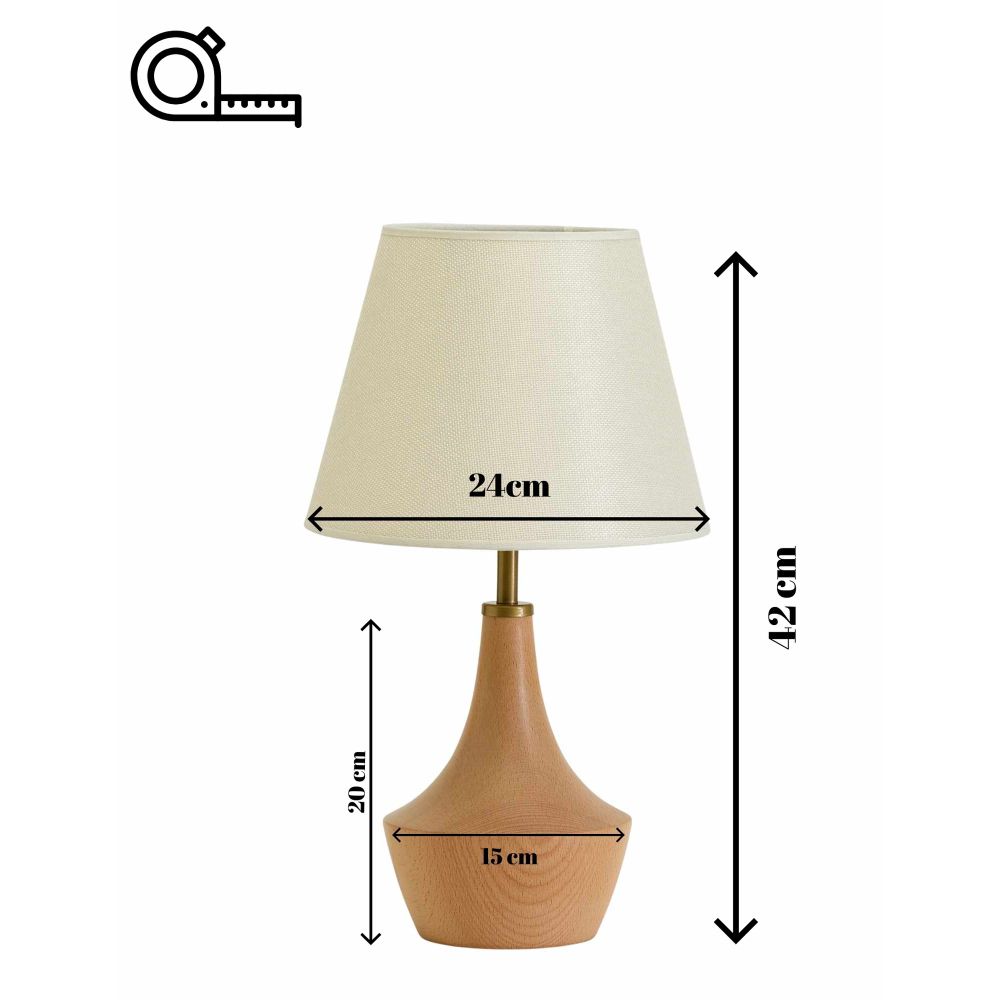 Stolna Lampa Moss - Boja: Krem slika 8