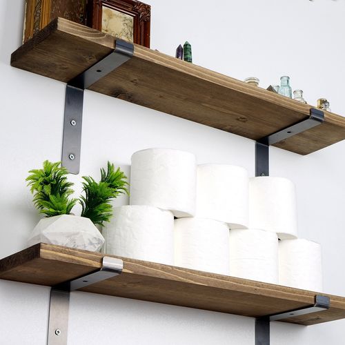 LAM004 Black
Walnut Decorative Wooden Wall Shelf slika 4