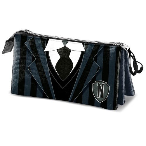 Wednesday Uniform triple pencil case slika 1