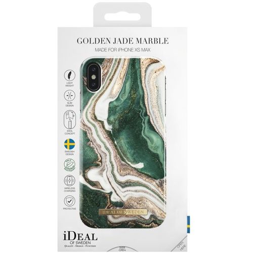 Maskica - iPhone Xs Max - Golden Jade Marble - Fashion Case slika 2