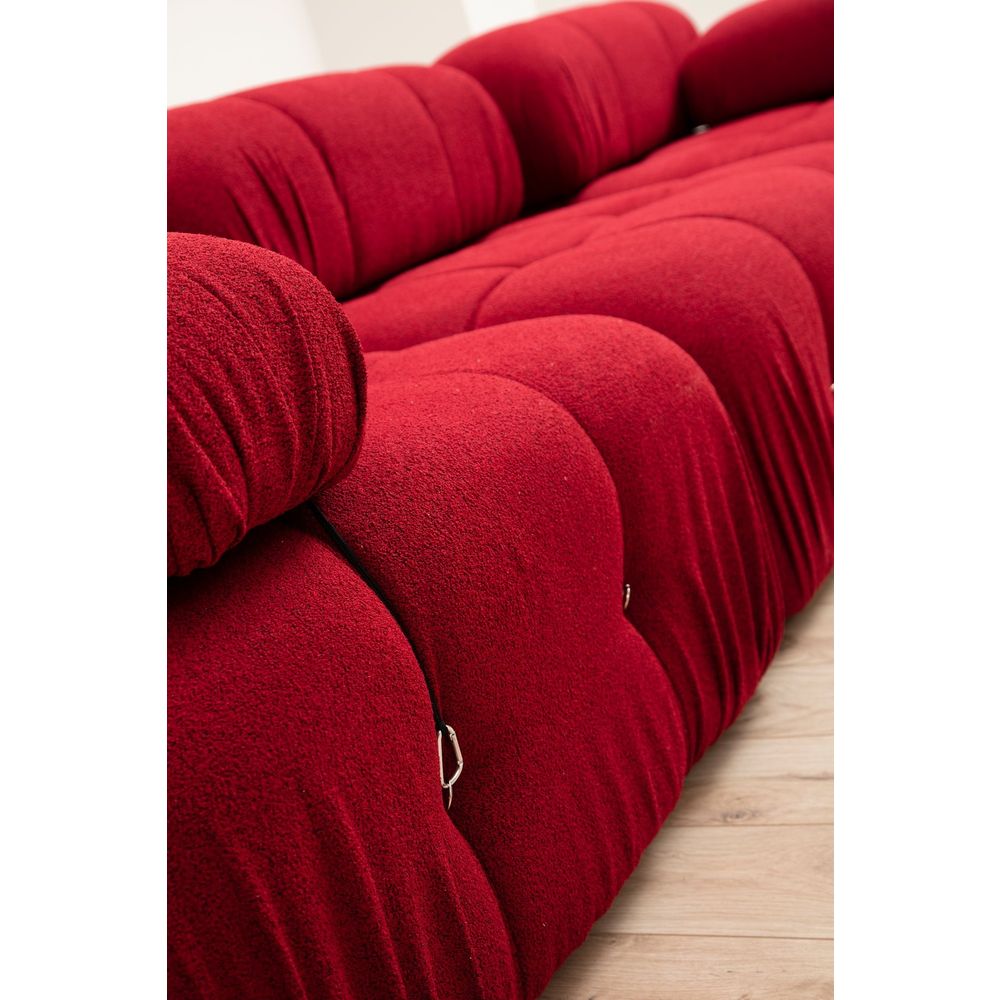 Bubble L1 - Crveni Jednosjed Sofa slika 4