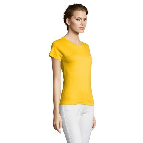 MISS ženska majica sa kratkim rukavima - Žuta, S  slika 3