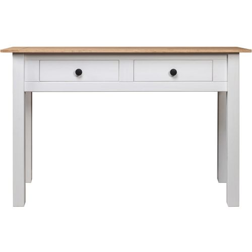 Konzolni stol od borovine bijeli 110x40x72 cm asortiman Panama slika 20