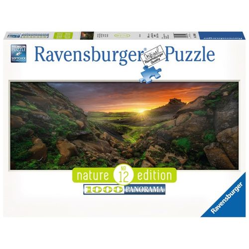 Ravensburger Puzzle Sunce u planinama 1000 komada slika 1