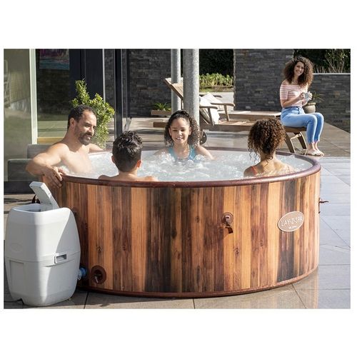 Masažni bazen-Jacuzzi na napuhavanje Bestway 180*66cm - detalj drvo slika 12