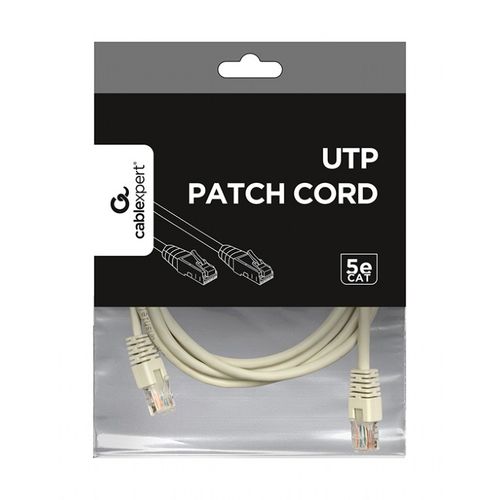 Gembird PP12-3M Patch Cable, U/UTP Cat.5e, Grey, 3m slika 2