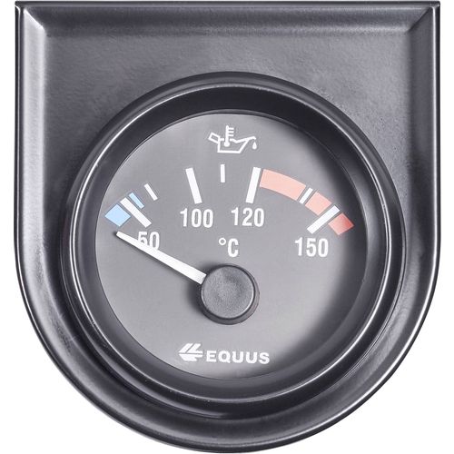 Equus 842109 ugradbeni instrument za motorna vozila prikaz temperature vode/ulja Mjerno podučje 60 - 160 °C standard žuta, crvena, zelena 52 mm slika 3