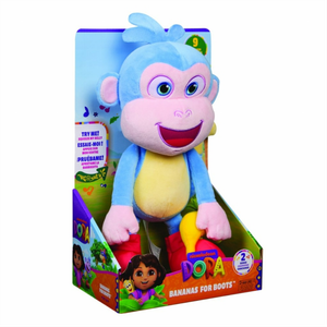 Nickelodeon Dora 6072733 Interaktivna plišana igračka Boots, 30cm