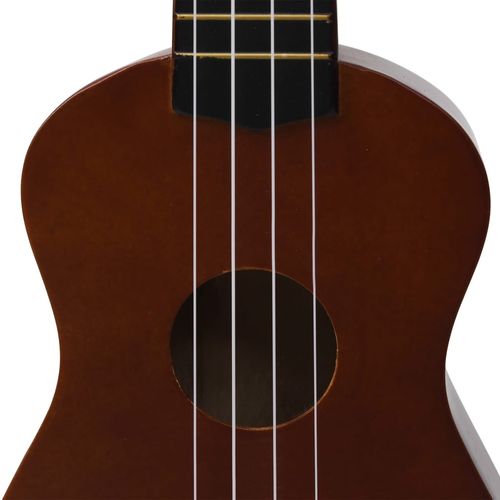 Set dječjeg ukulelea Soprano s torbom boja tamnog drva 23 " slika 34