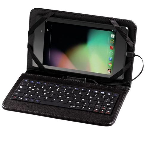 Hama Tastatura za tablet + univerzalna futrola 7", crna slika 3