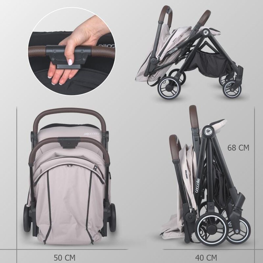 Coccolle® Kolica za bebe Melia, Pearl Mist slika 9